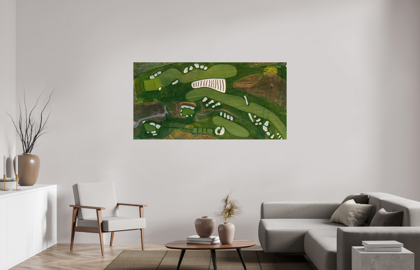 Oakmont Country Club - Limited Metal Panorama Print