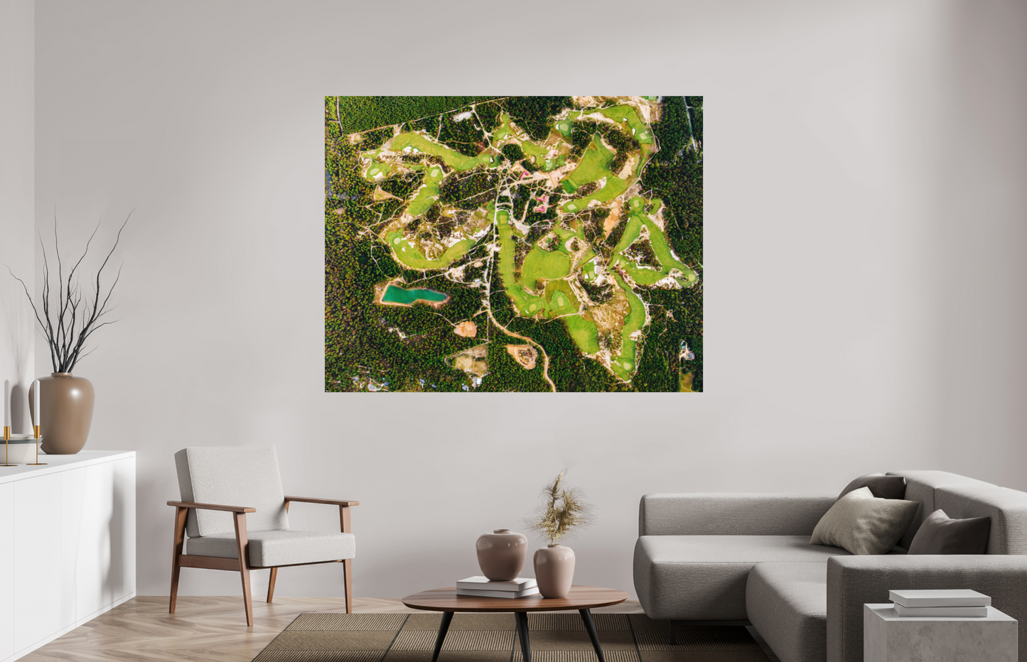 The Tree Farm - Limited Metal Panorama Print