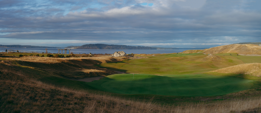 Chambers Bay - 18th Hole - Limited Metal Panorama Print